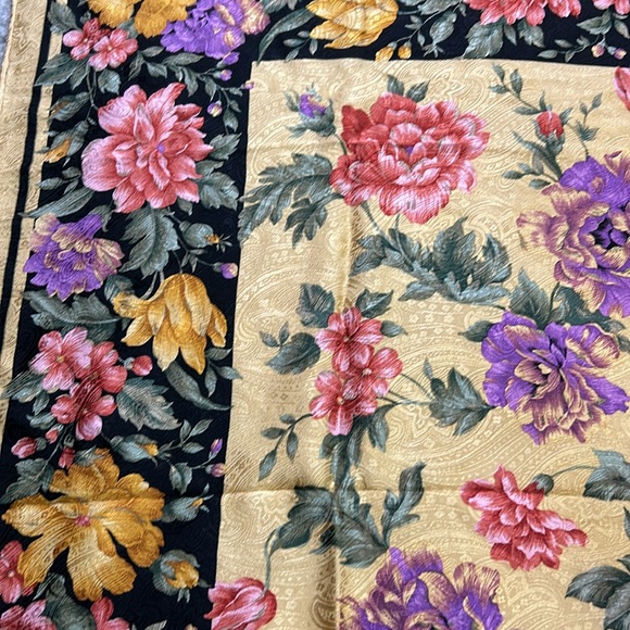 Vintage Yves Saint Laurent YSL Silk Scarf - Picture 5 of 8